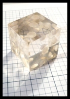 Dice : Dice - 6D Pipped - Clear Transparent Large Lucite - Ebay Auig 2013